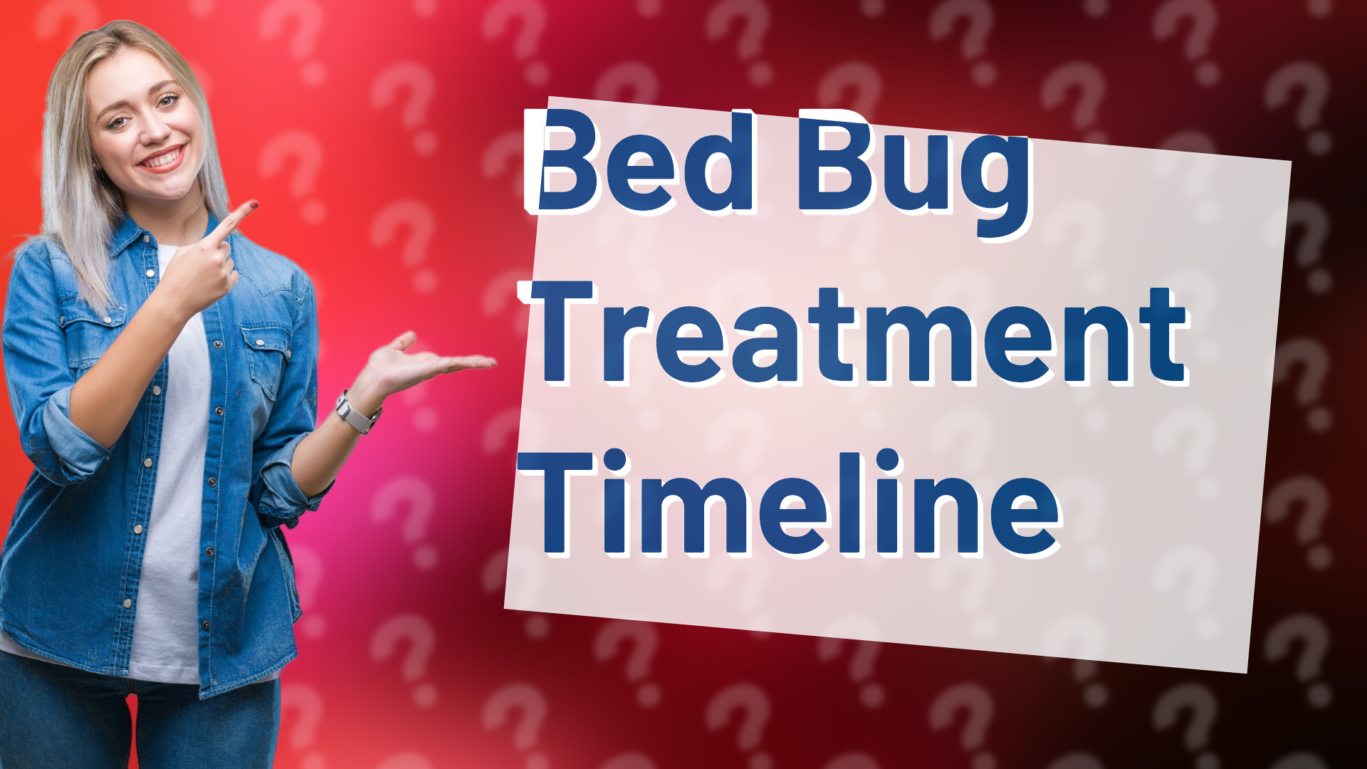 Bed Bug Treatment Timeline