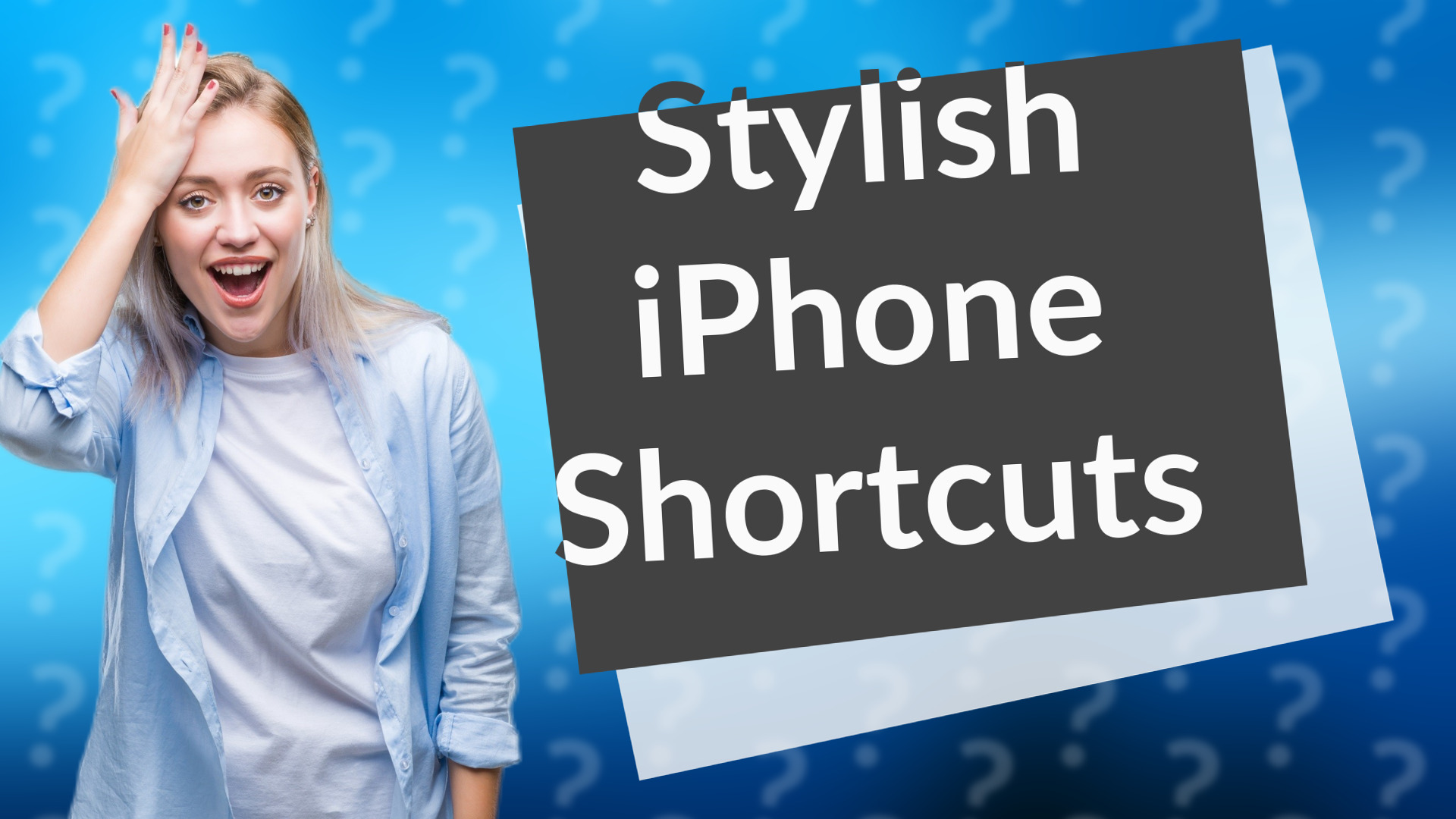 Stylish iPhone Shortcuts