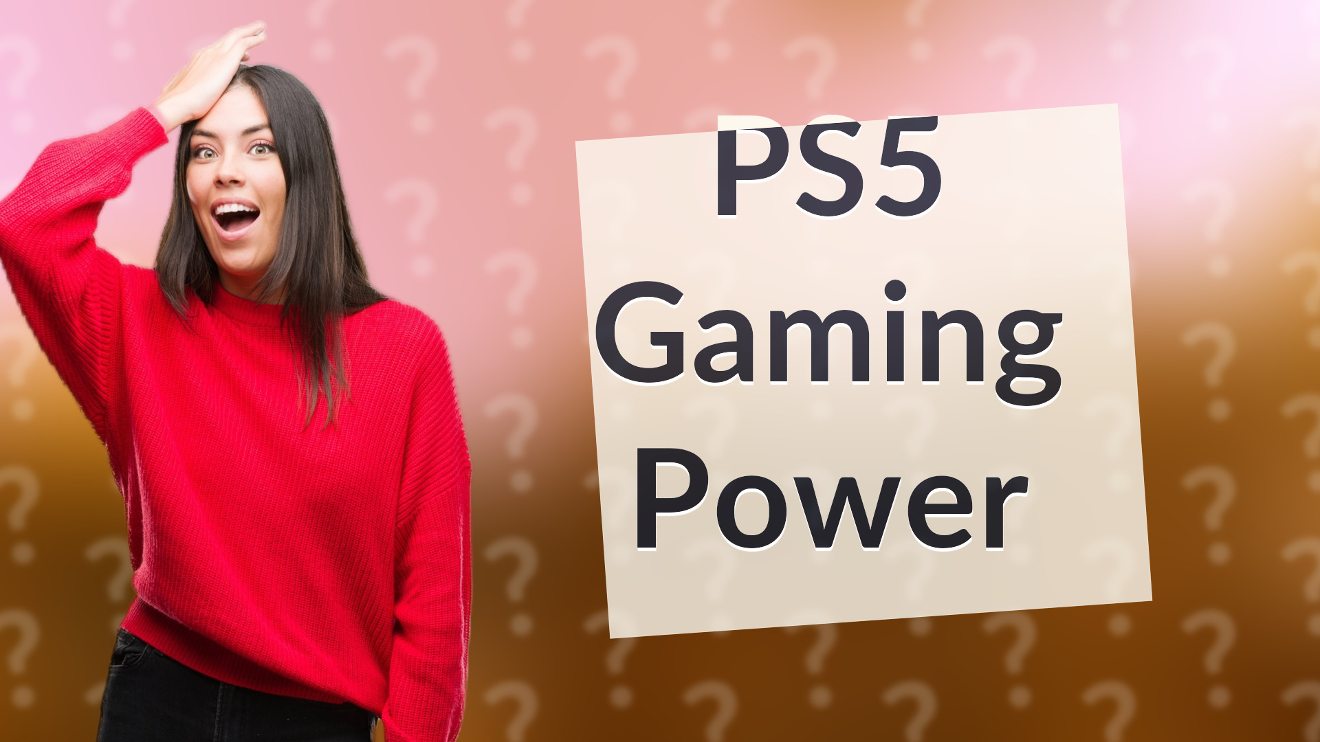 PS5 Gaming Power