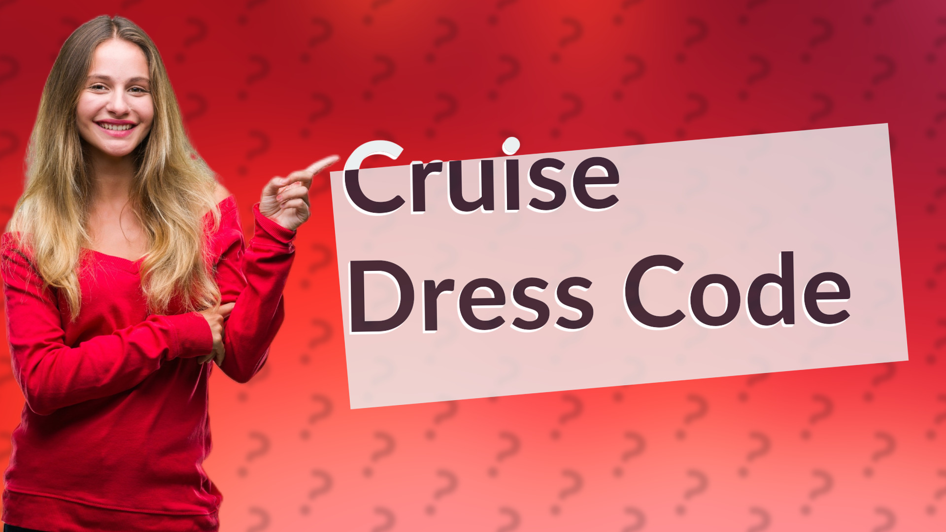Cruise Dress Code