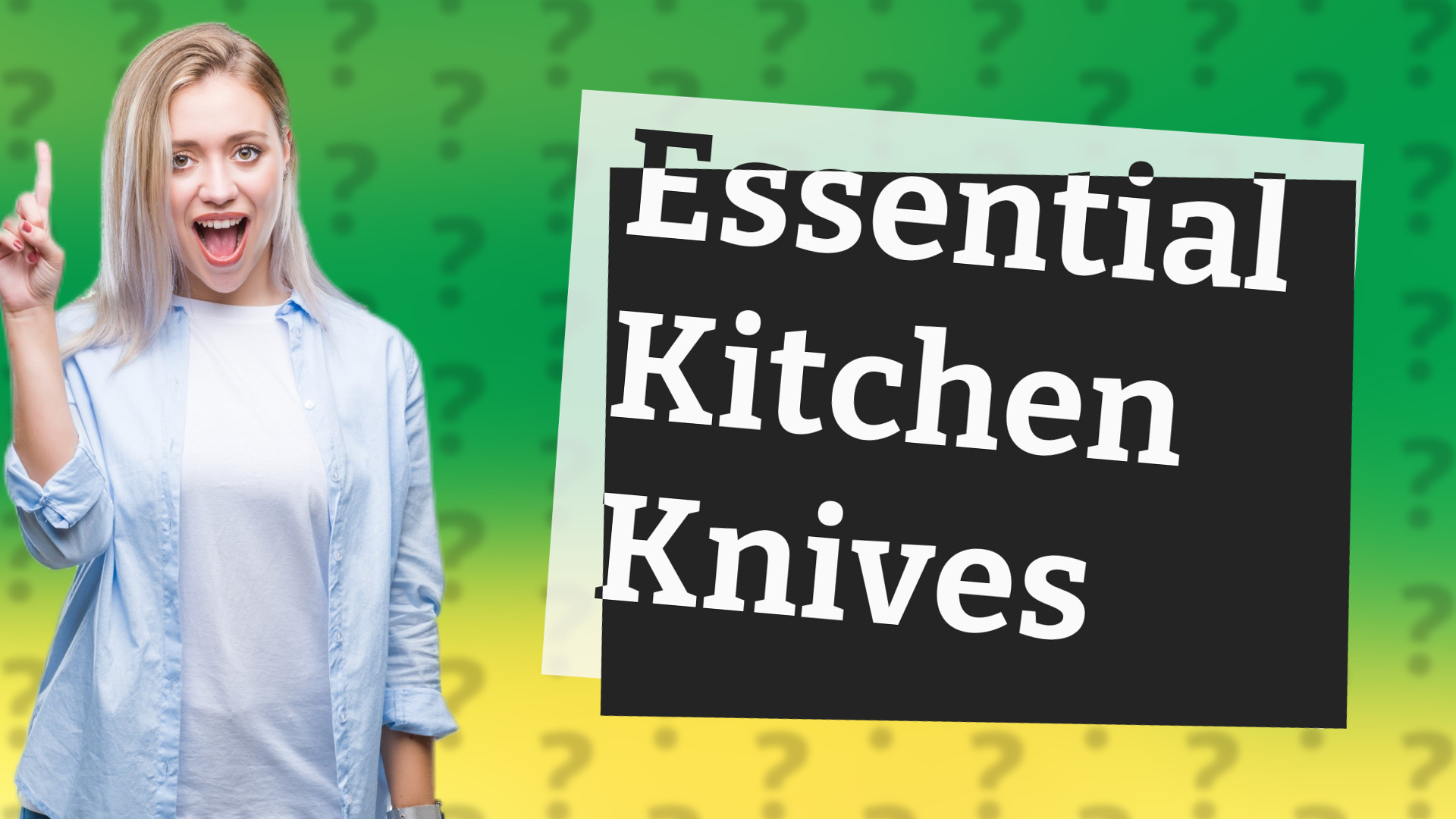 Essential Kitchen Knives