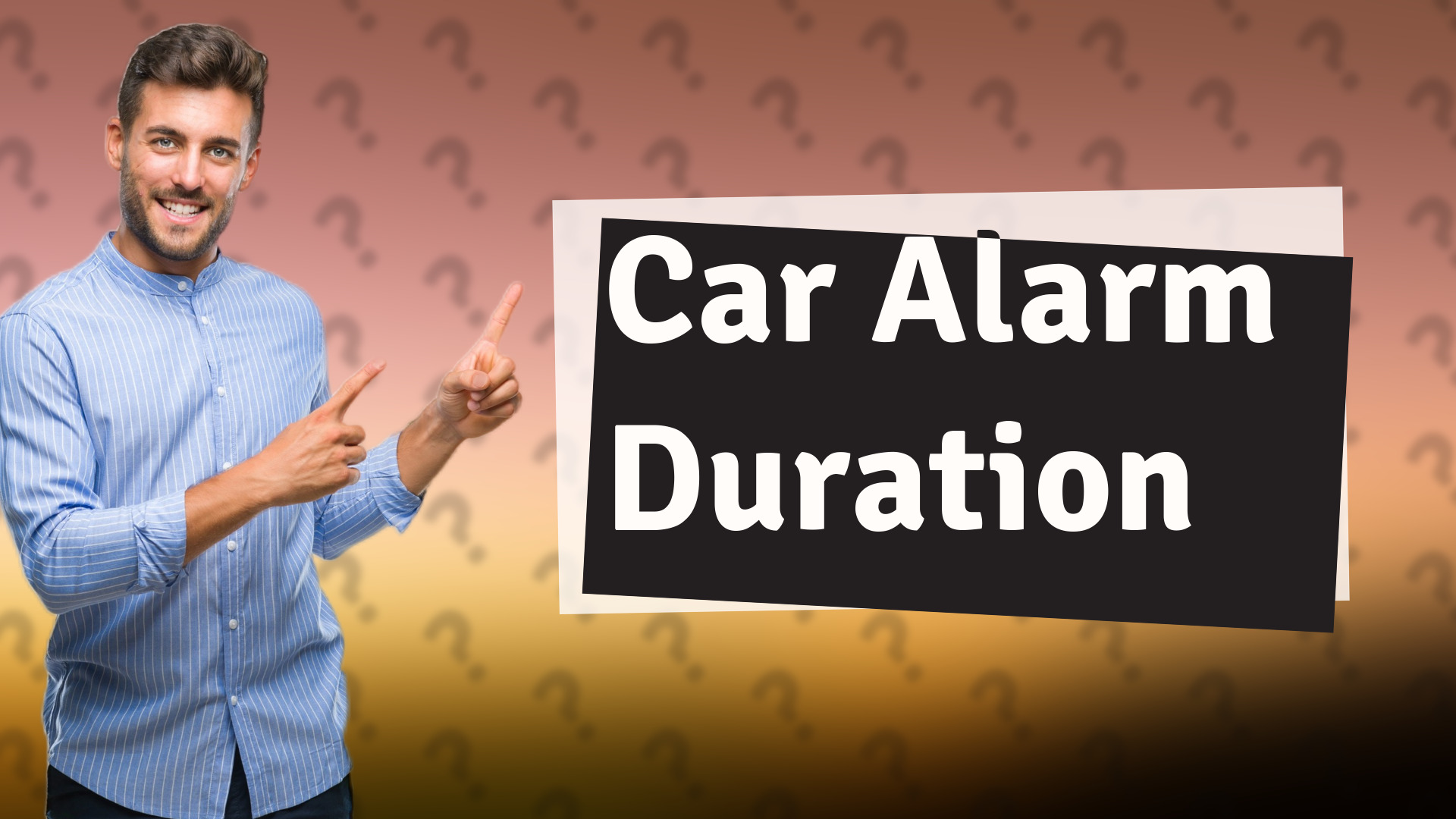 Car Alarm Duration