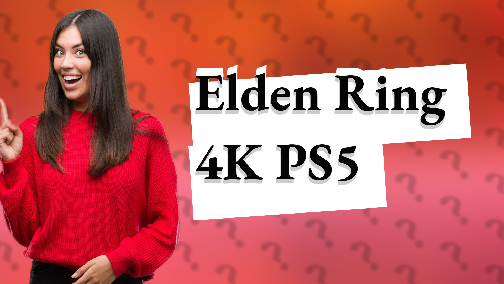 Elden Ring 4K PS5