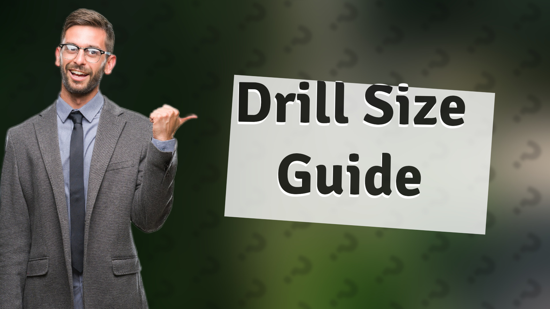 Drill Size Guide