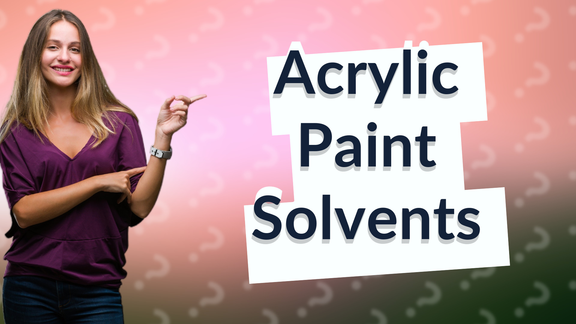 Acrylic Paint Solvents