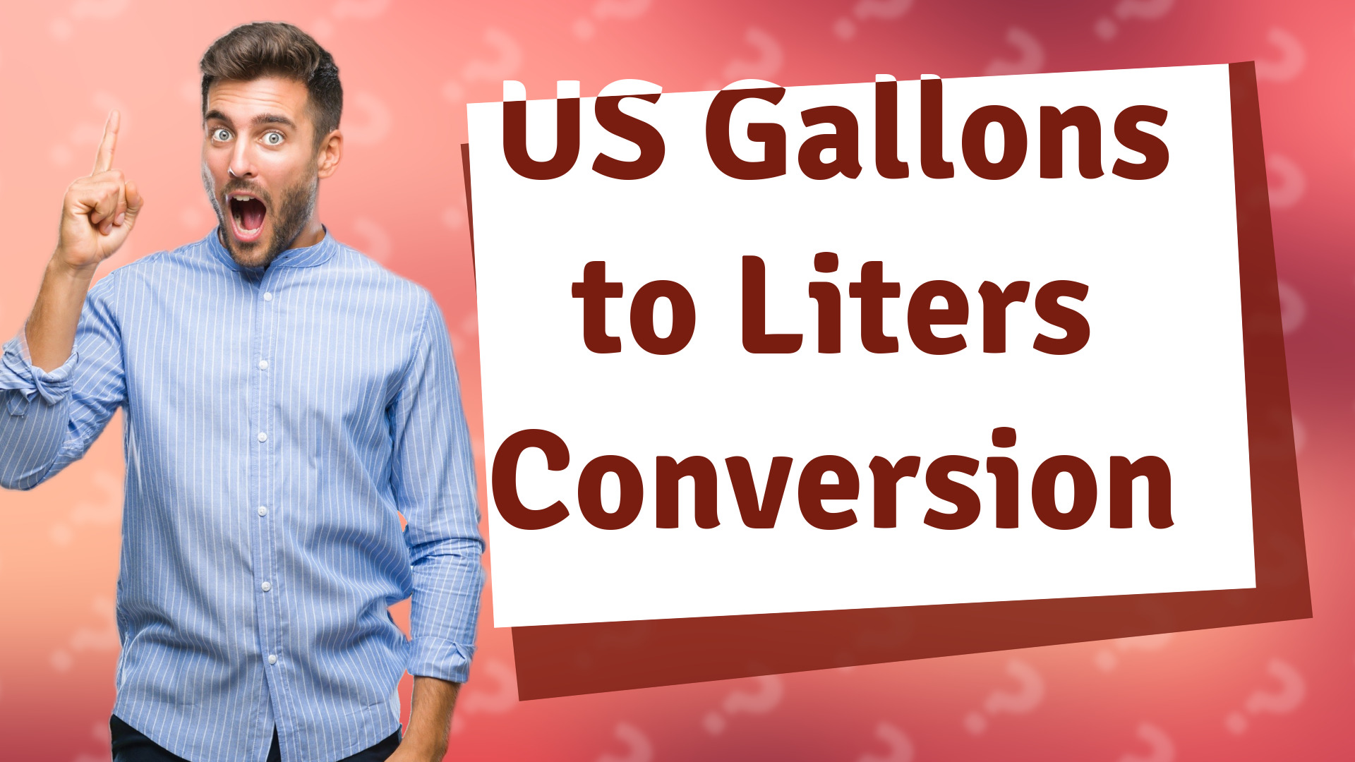 US Gallons to Liters Conversion