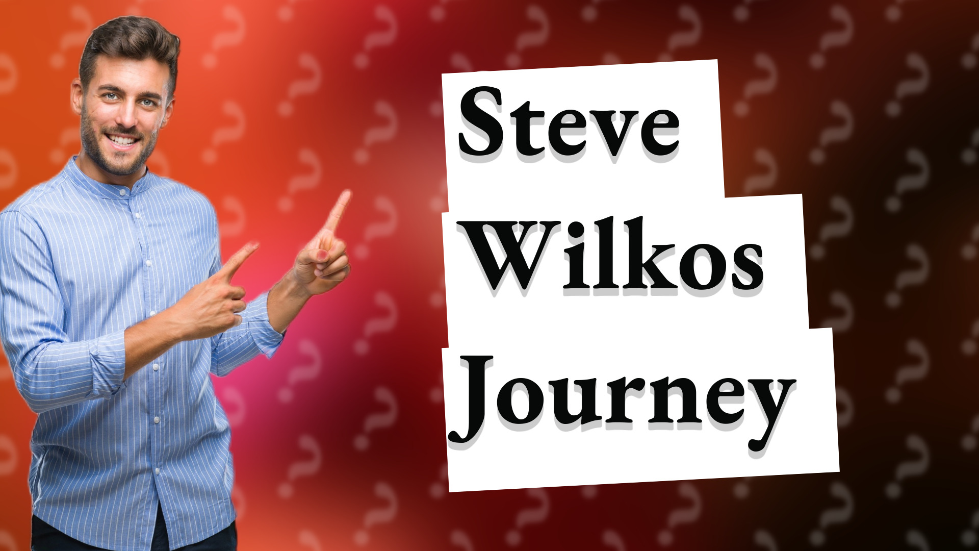 Steve Wilkos Journey