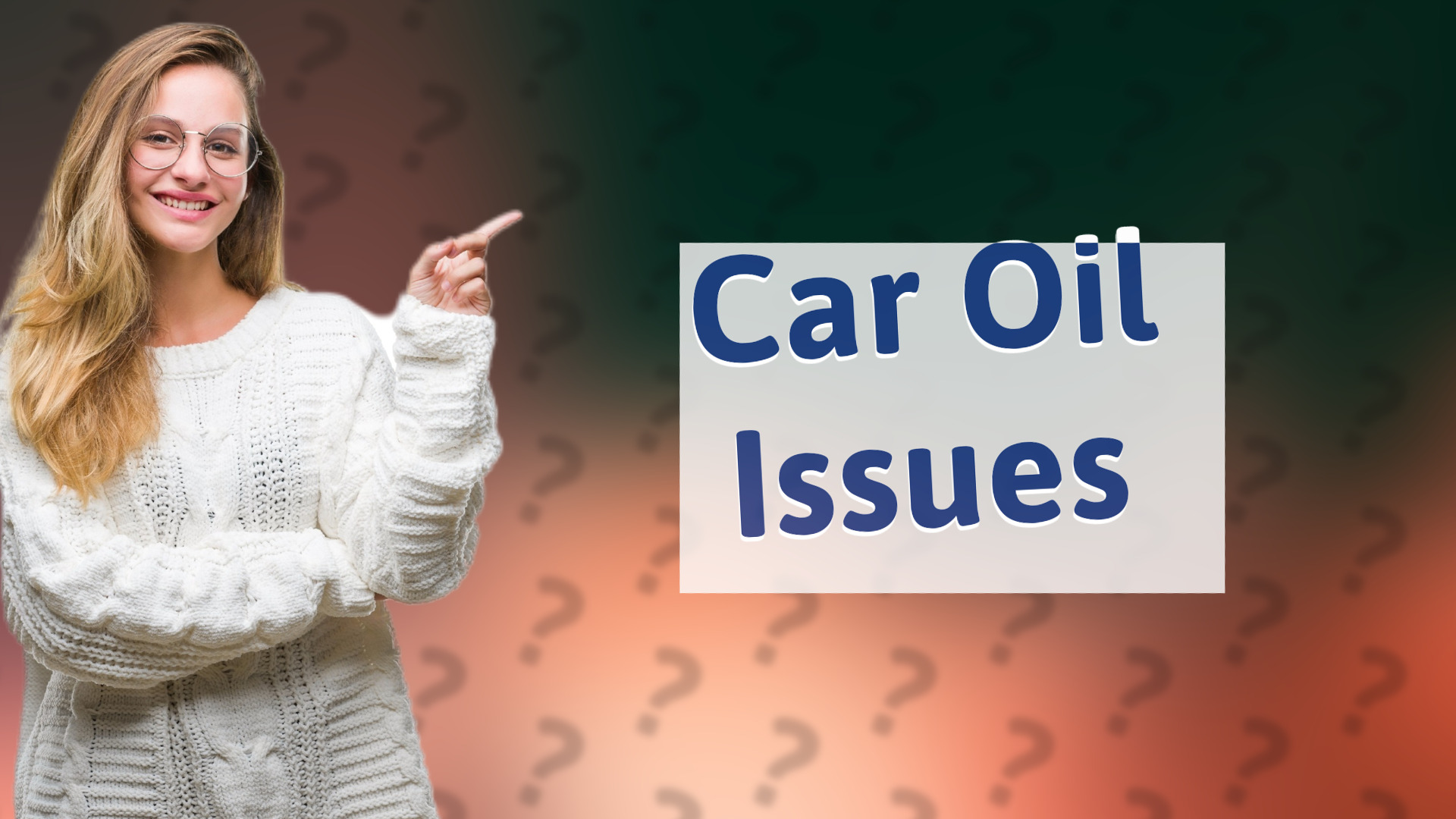 Car Oil Issues