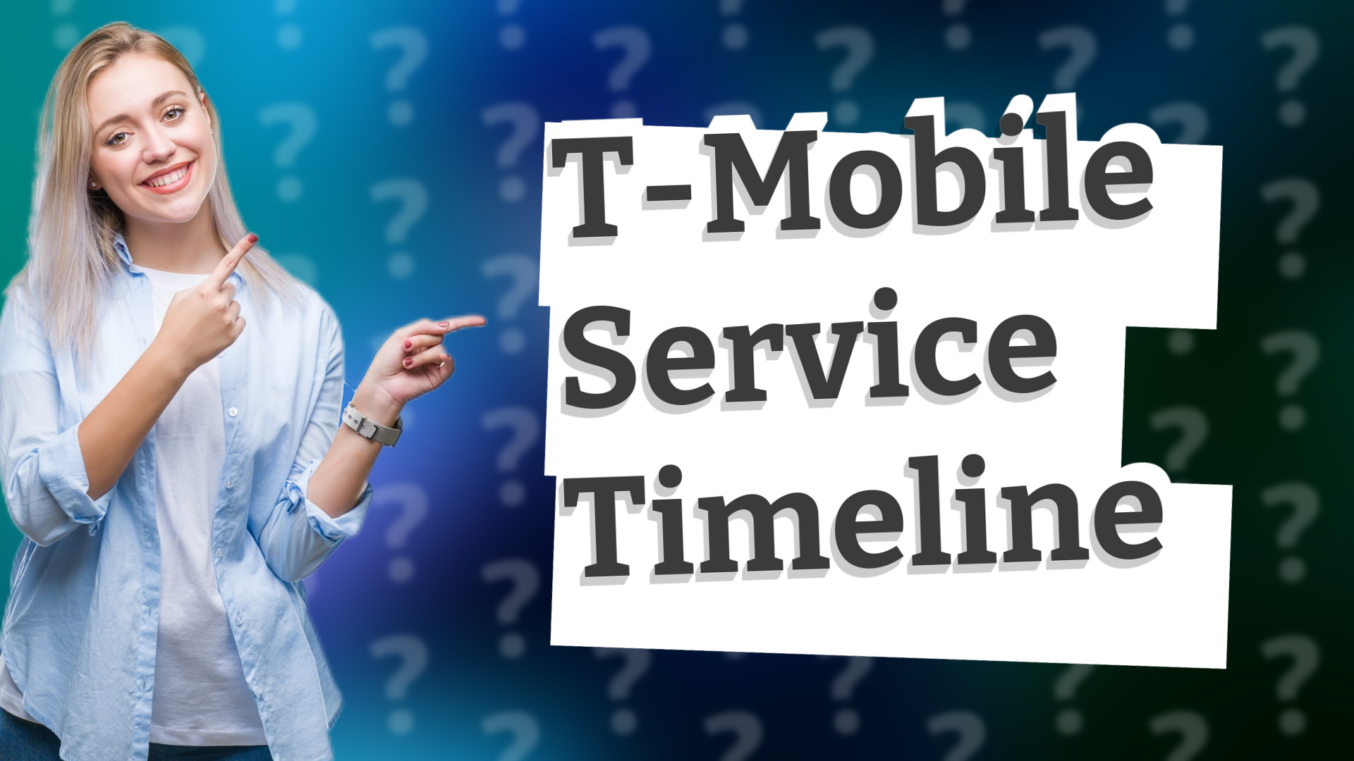 T-Mobile Service Timeline