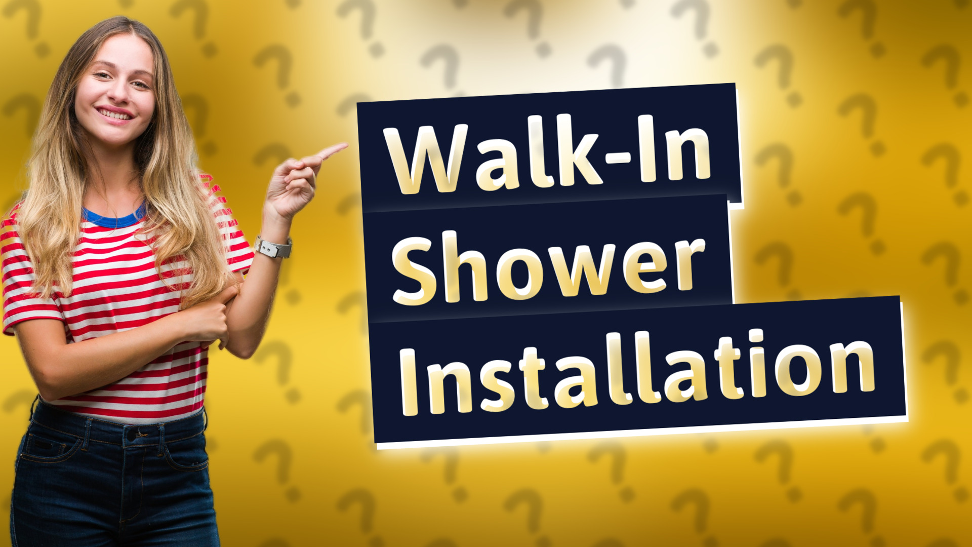 Walk-In Shower Installation