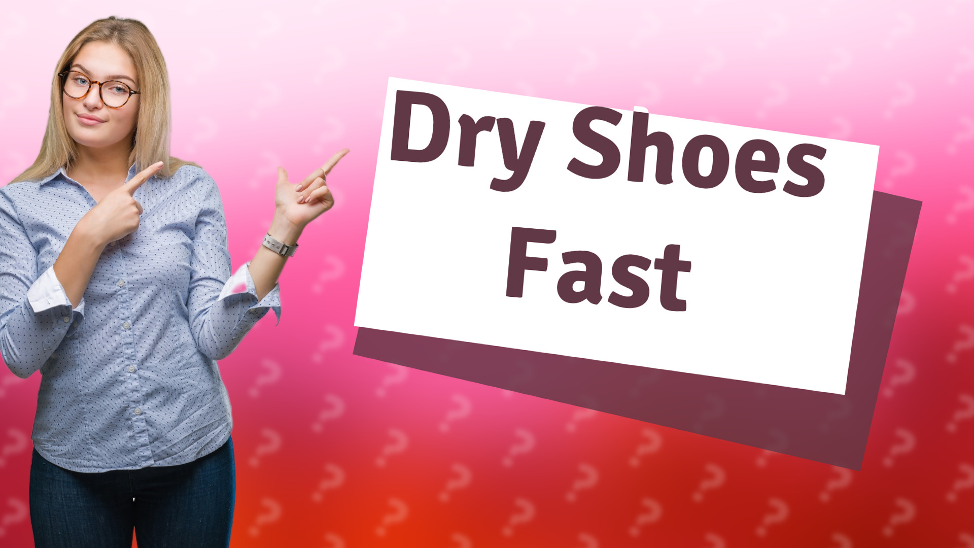 Dry Shoes Fast