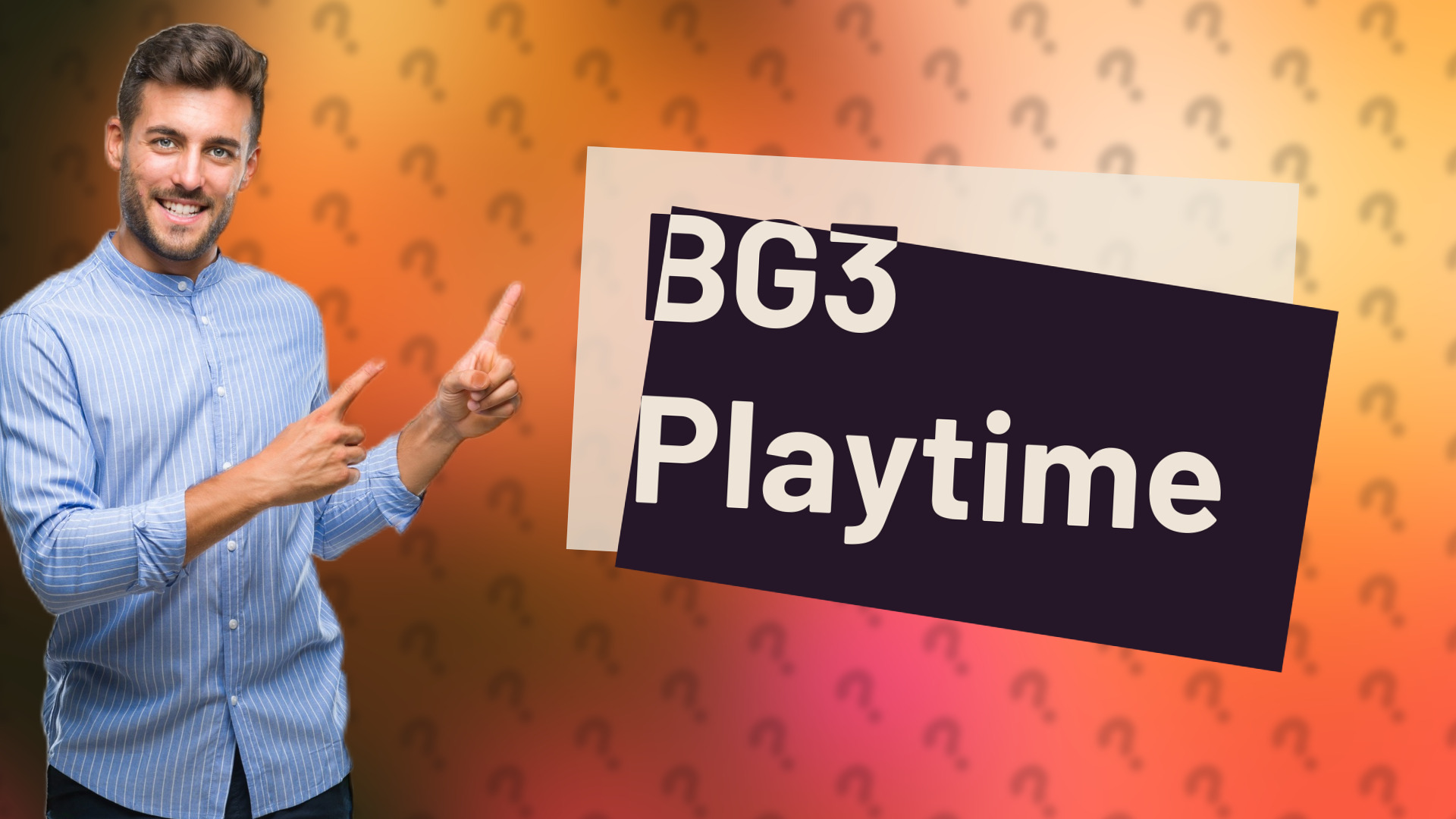 BG3 Playtime