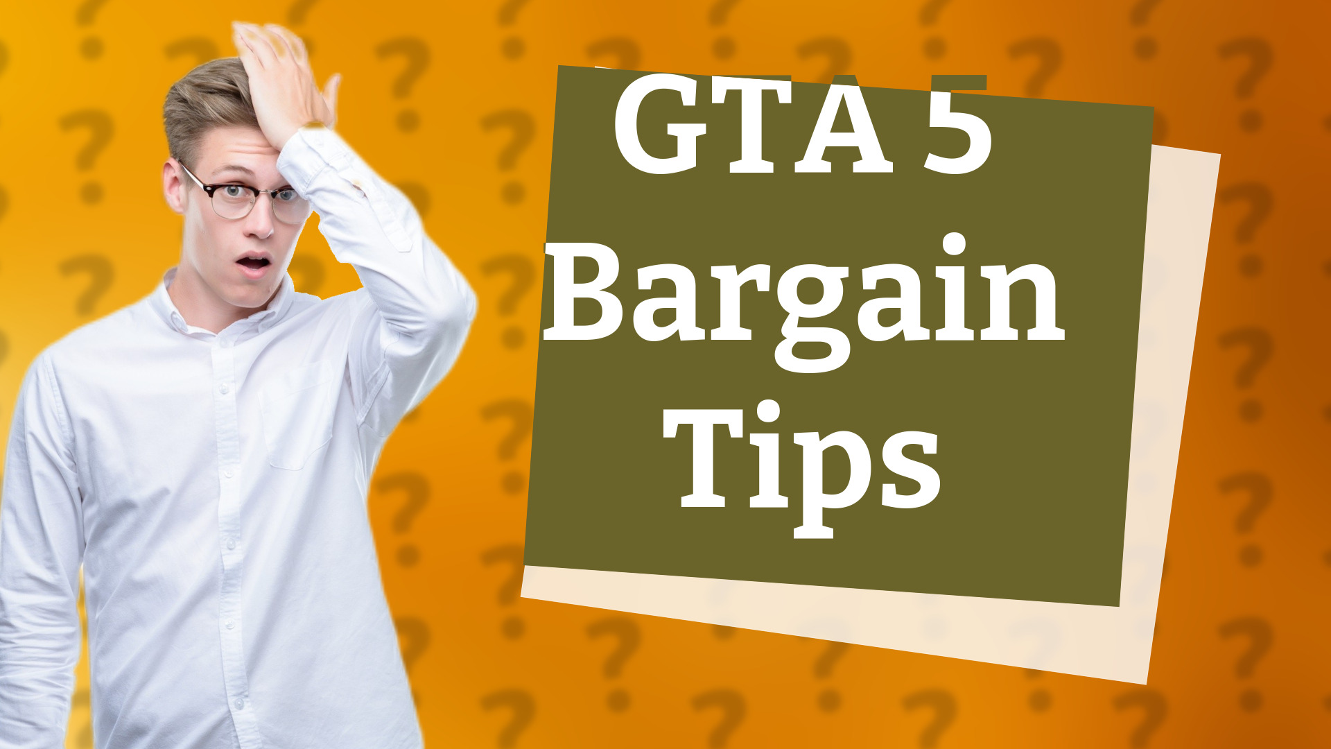 GTA 5 Bargain Tips