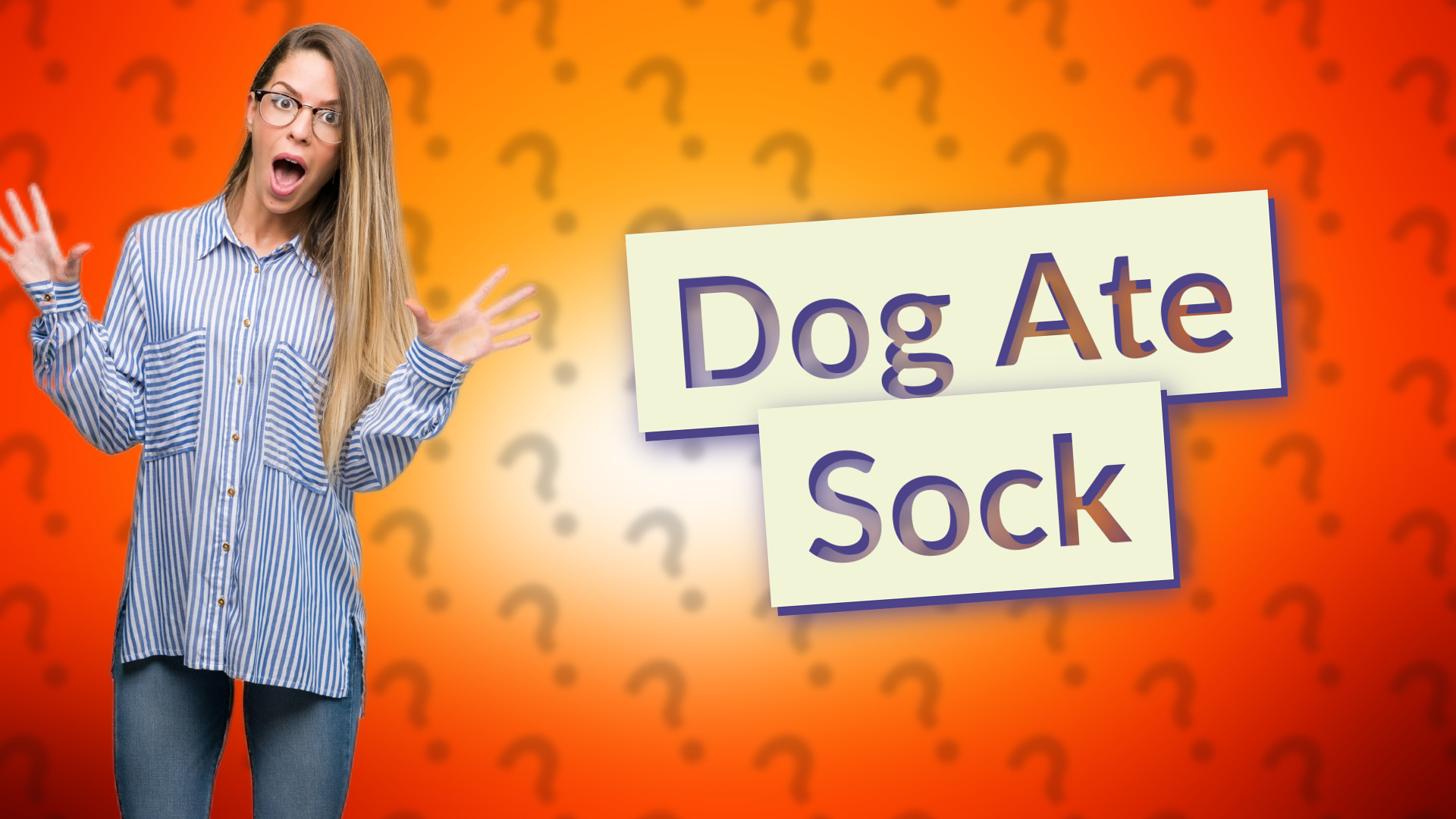 Dog Ate Sock