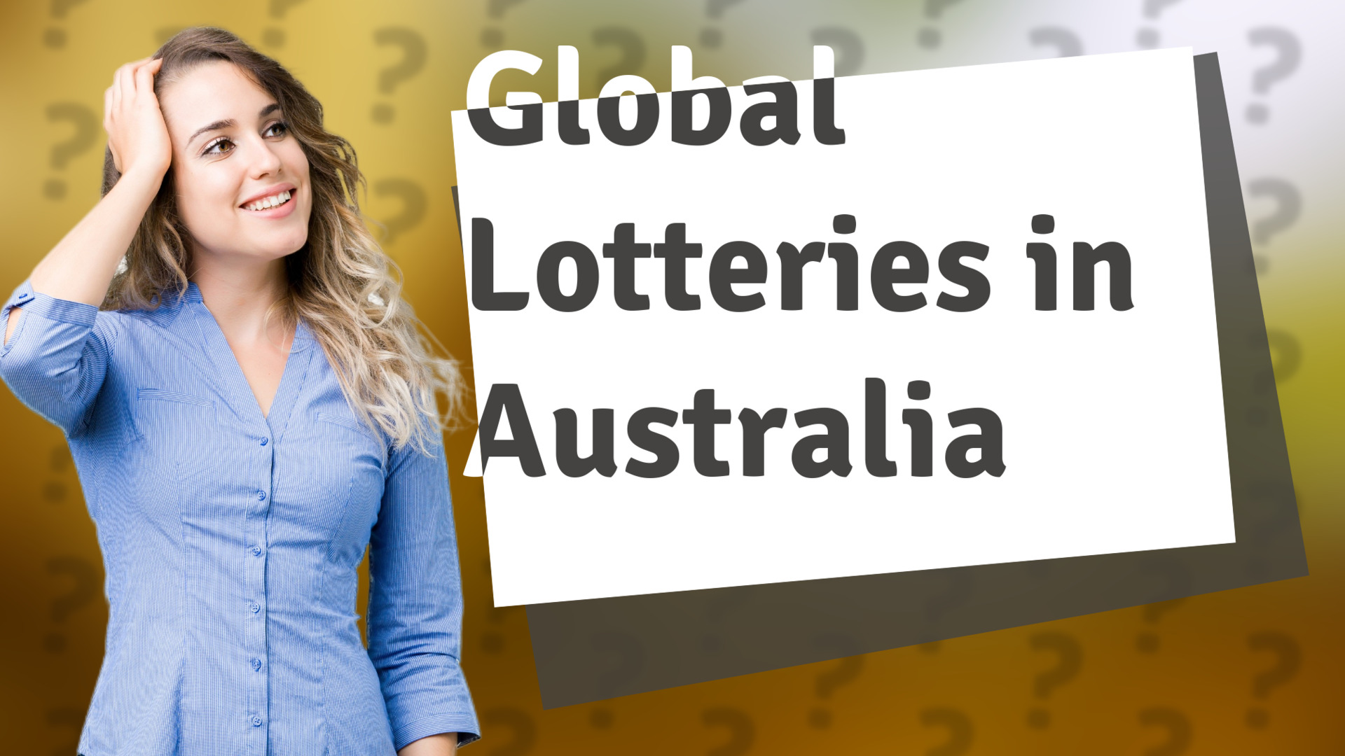 Global Lotteries in Australia