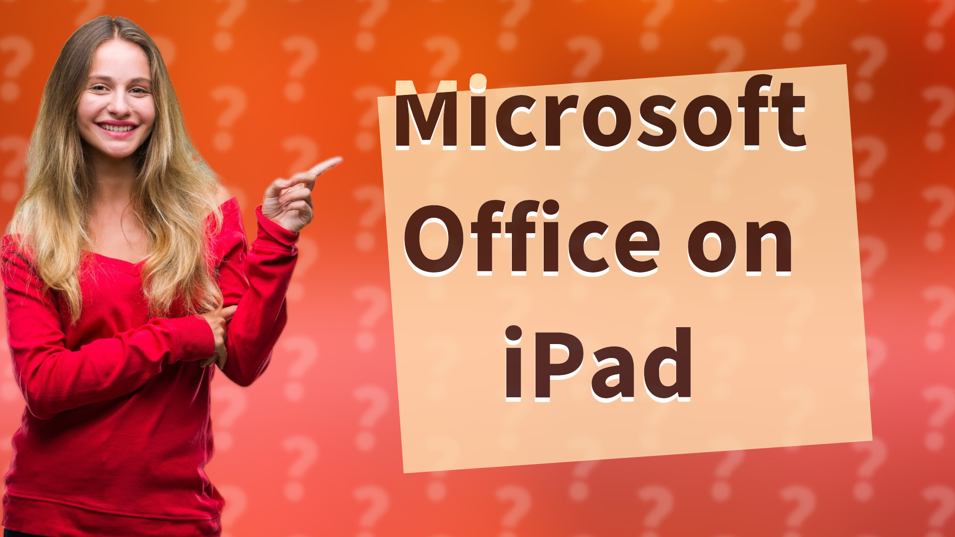 Microsoft Office on iPad