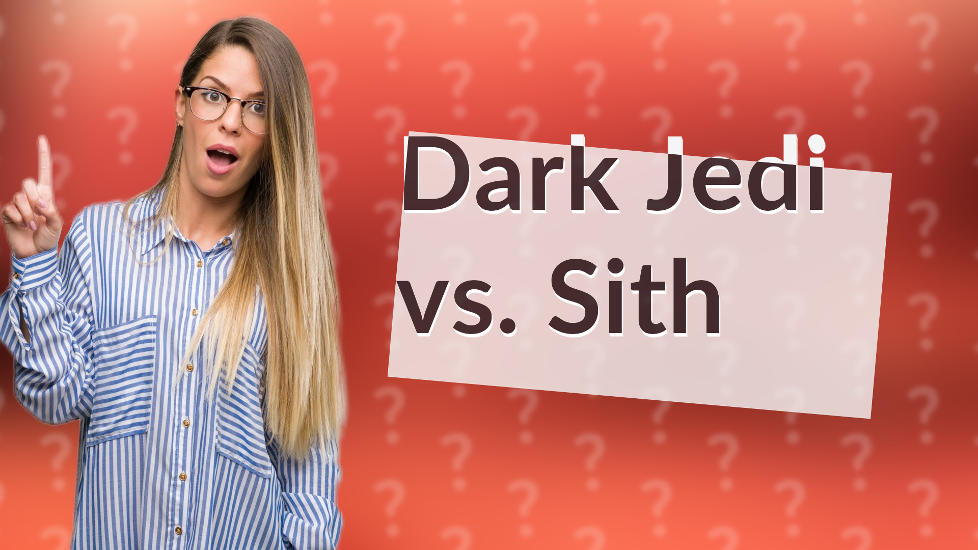 Dark Jedi vs. Sith