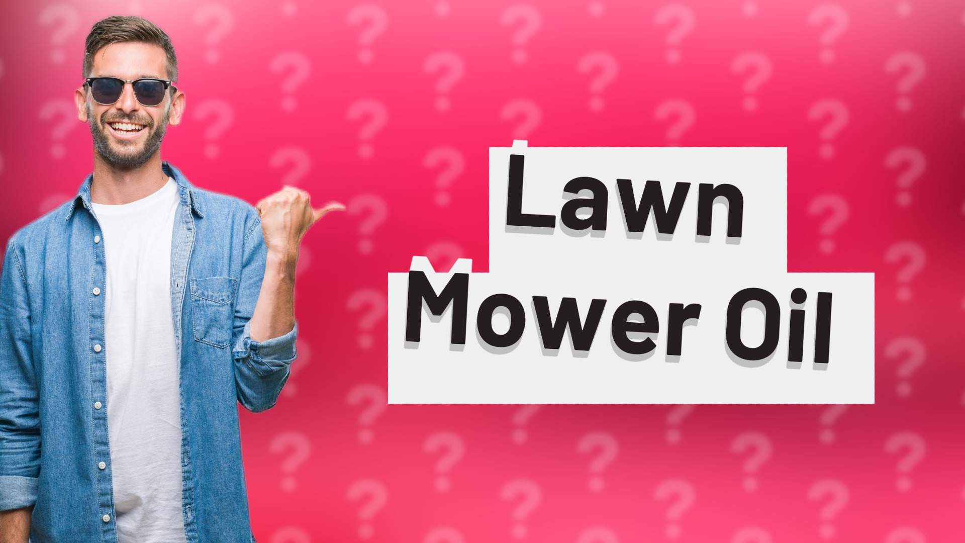Lawn Mower Oil
