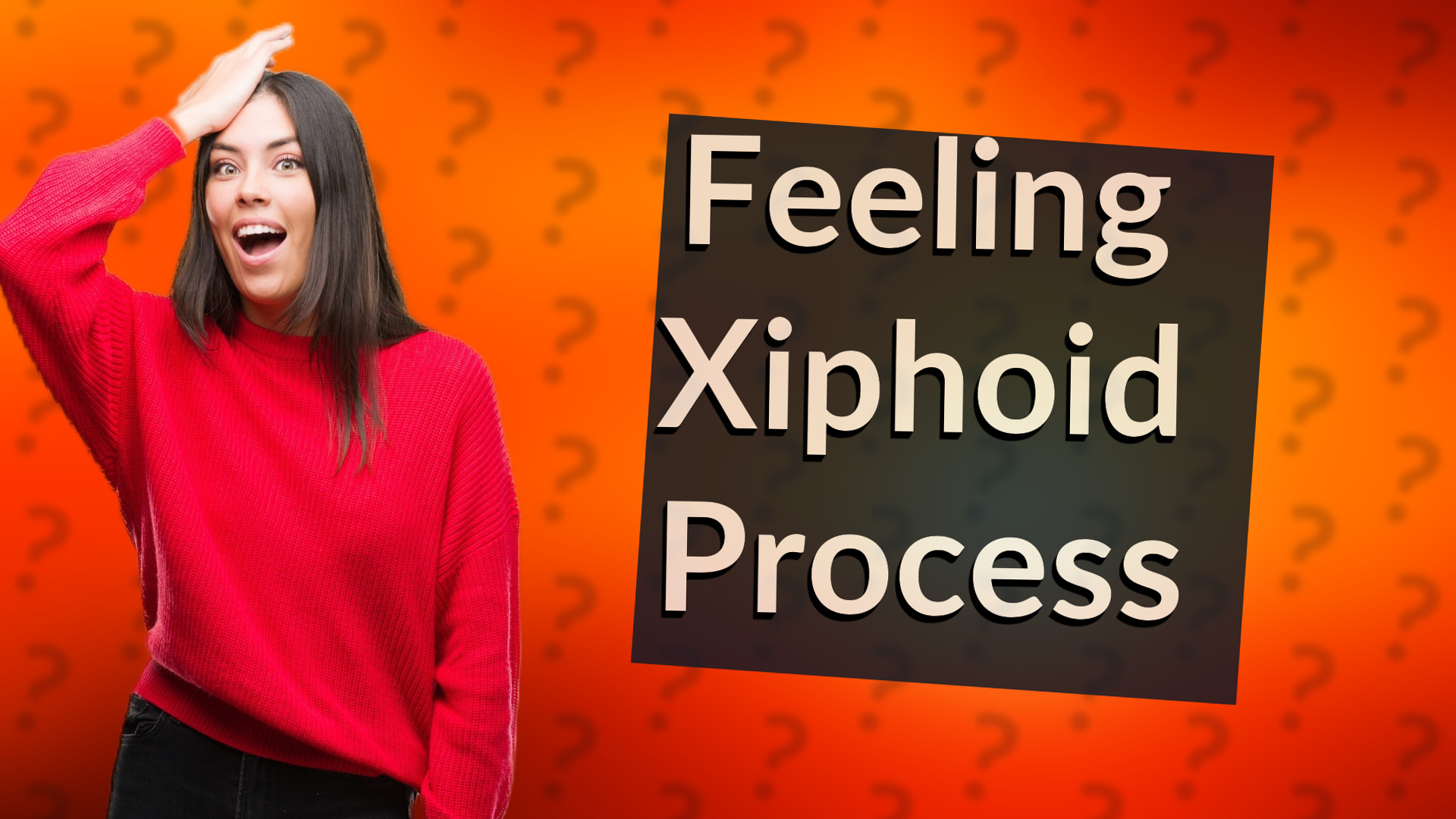 Feeling Xiphoid Process