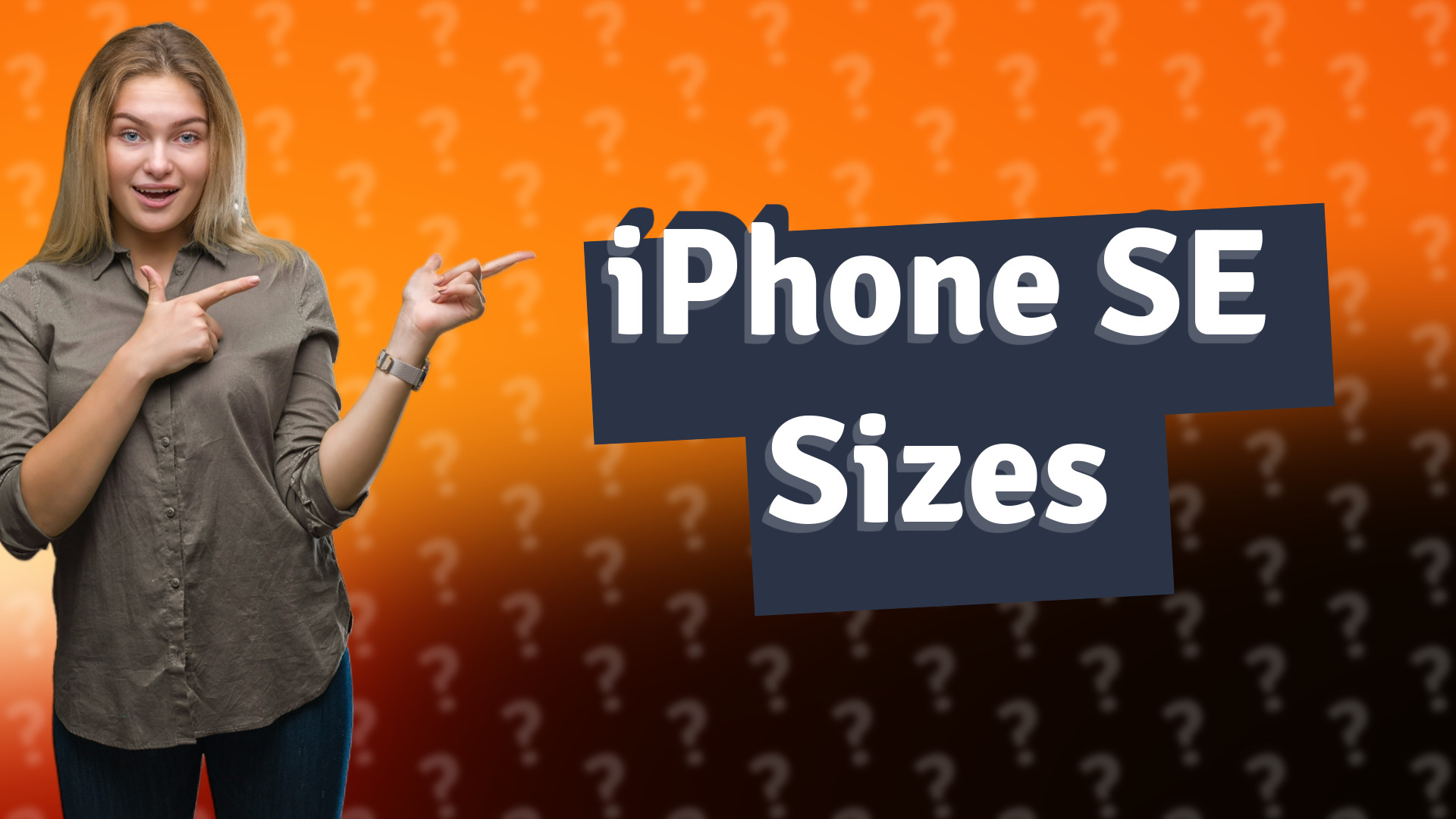 iPhone SE Sizes