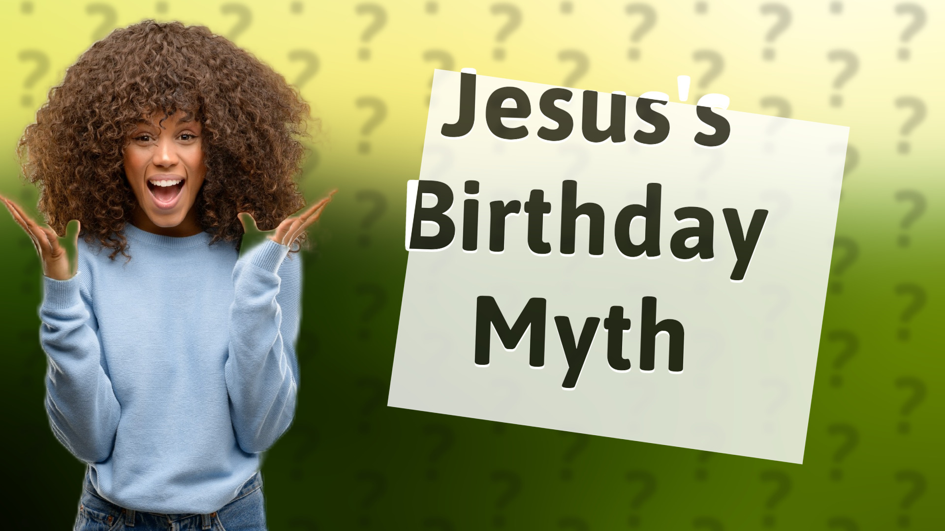 Jesus's Birthday Myth