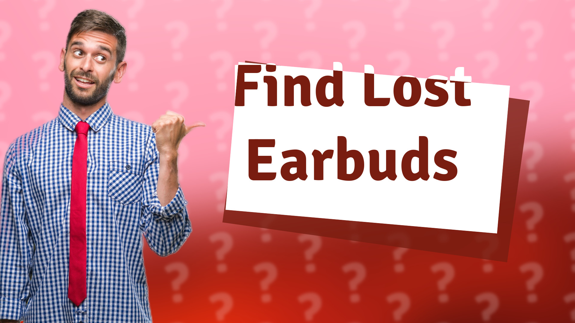 Find Lost Earbuds