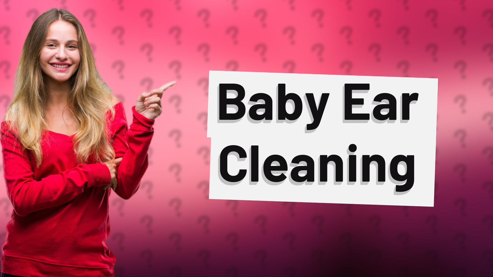 Baby Ear Cleaning