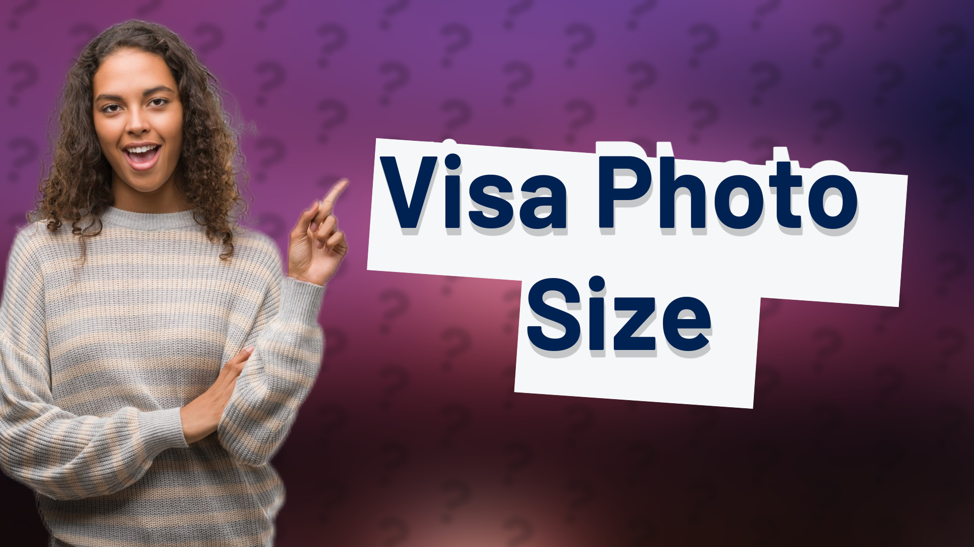 Visa Photo Size