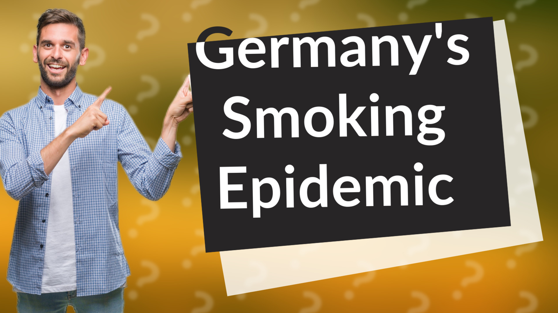 Germany's Smoking Epidemic