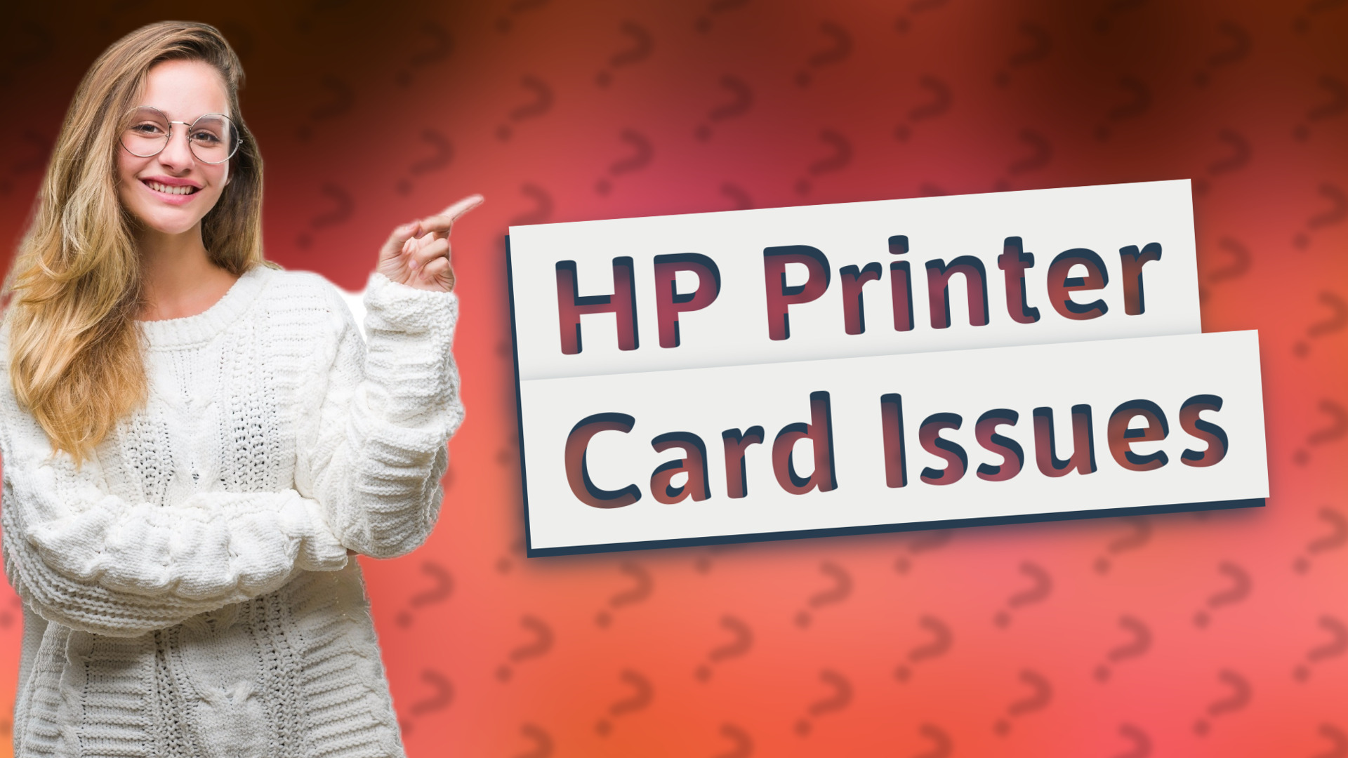 HP Printer Card Issues