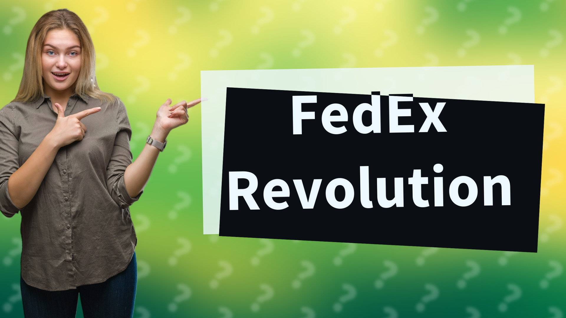 FedEx Revolution