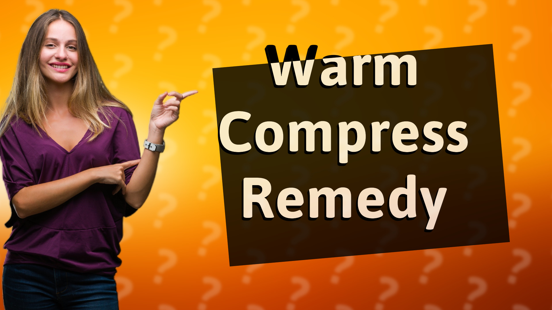 Warm Compress Remedy
