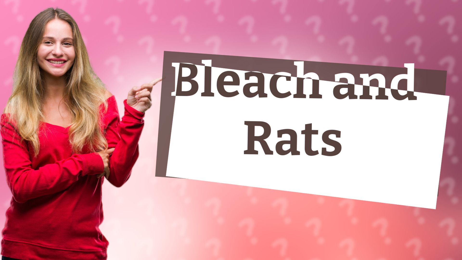 Bleach and Rats