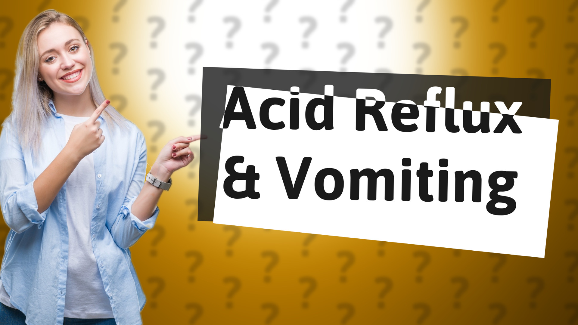 Acid Reflux & Vomiting