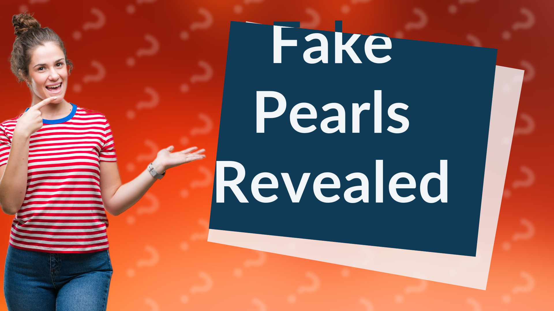 Fake Pearls Revealed