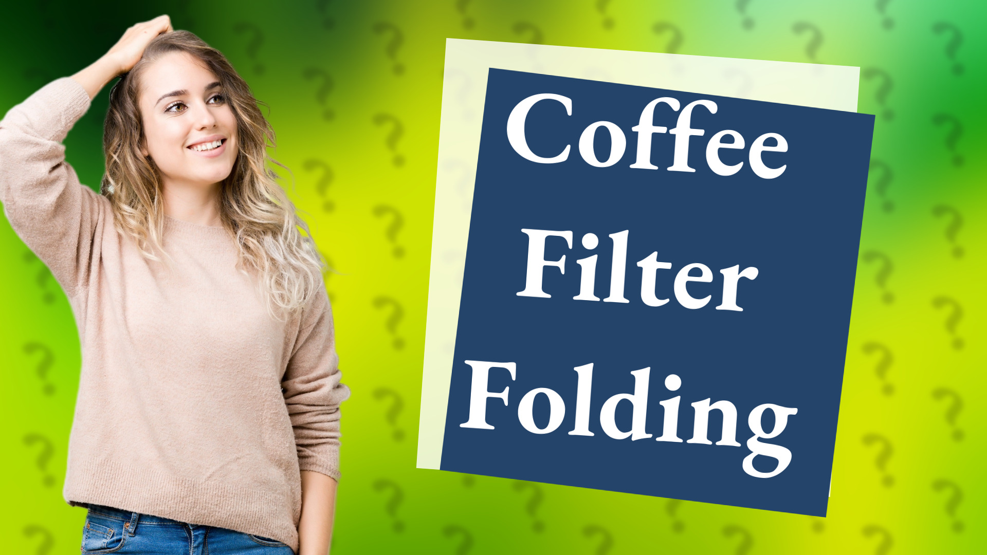 Coffee Filter Folding