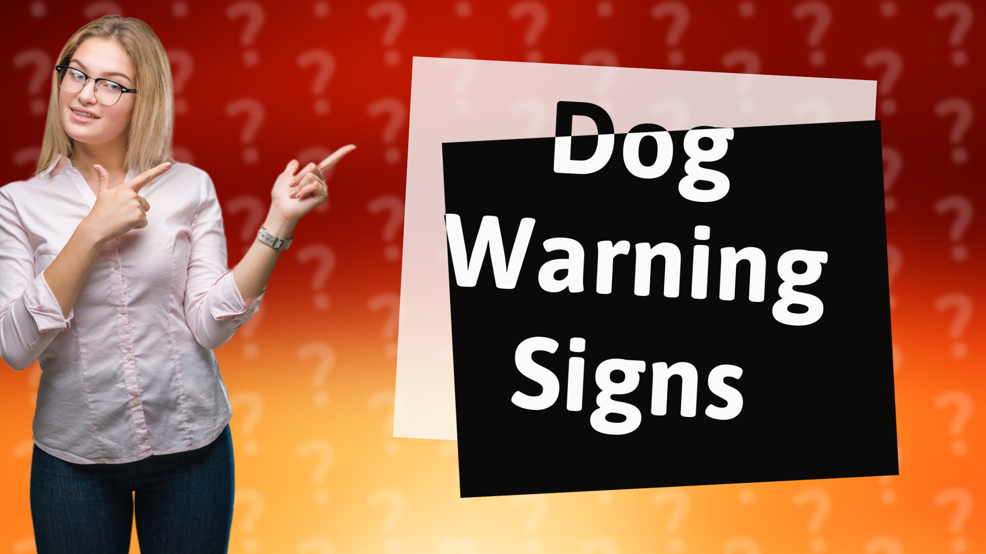 Dog Warning Signs