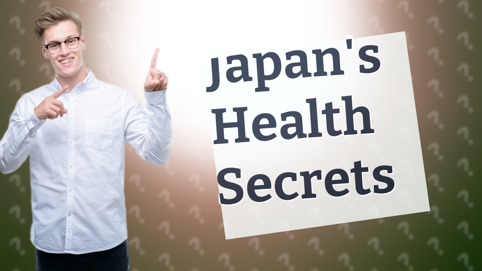 Japan's Health Secrets