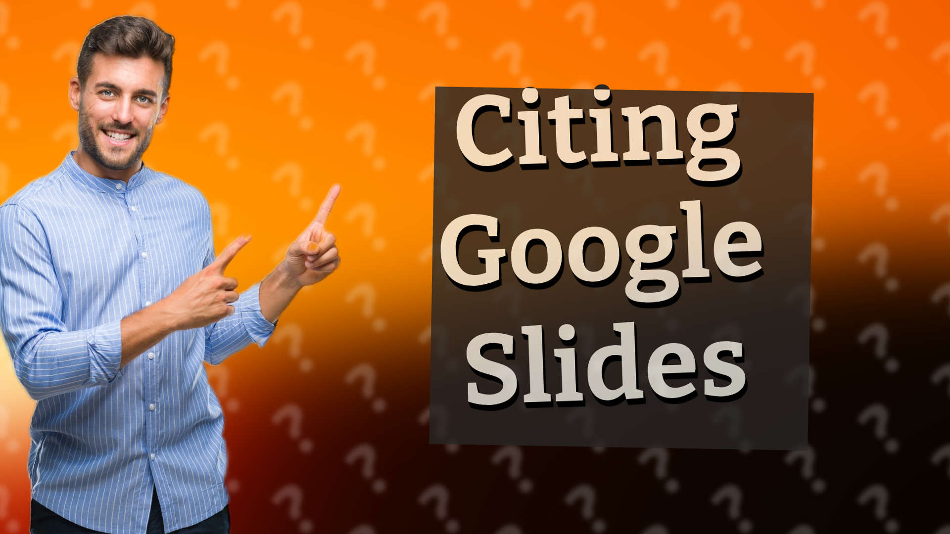 Citing Google Slides