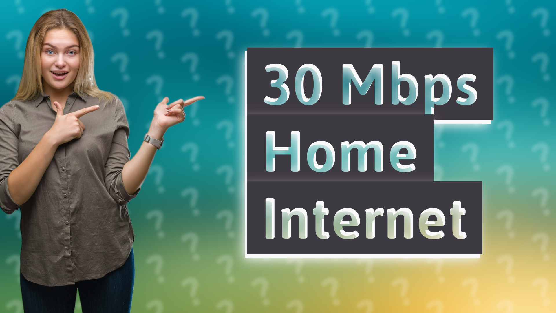 30 Mbps Home Internet