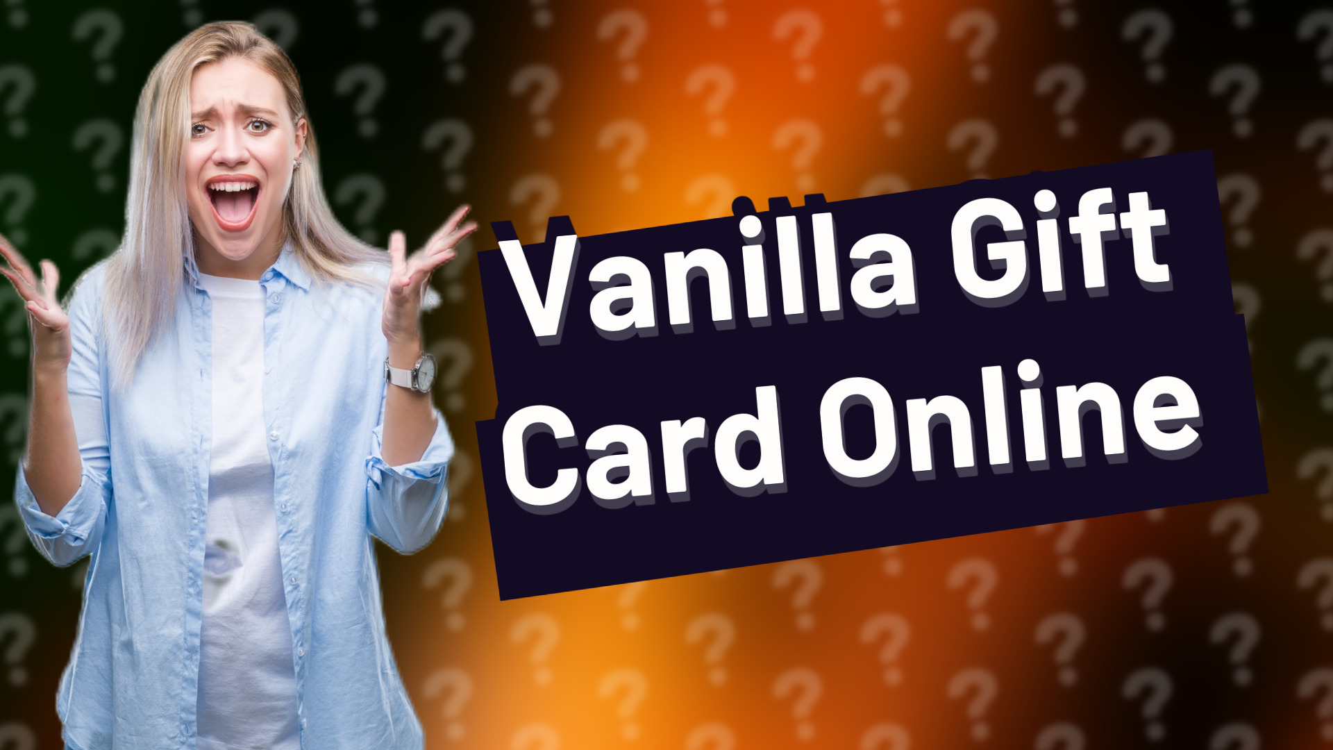 Vanilla Gift Card Online