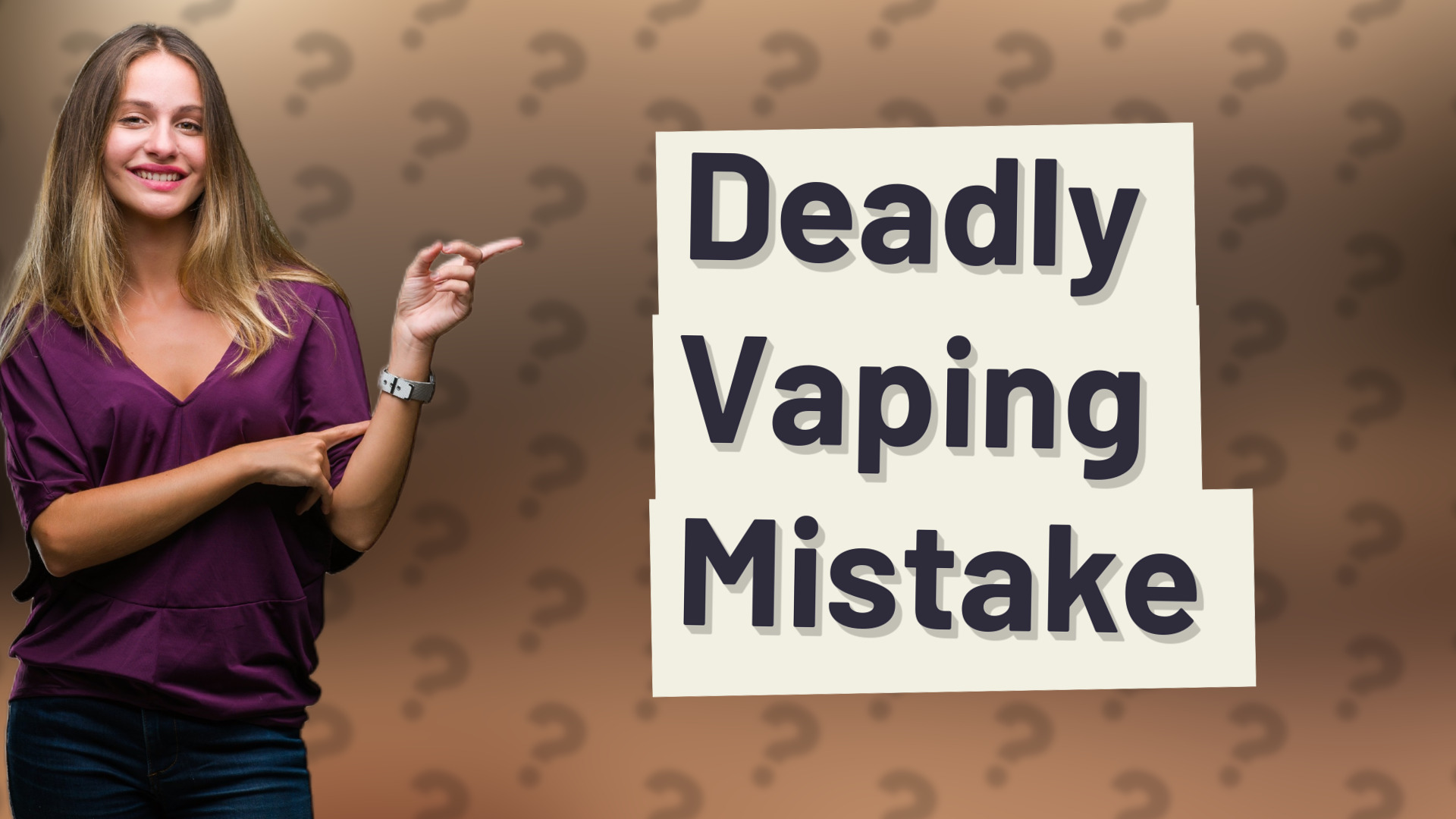 Deadly Vaping Mistake