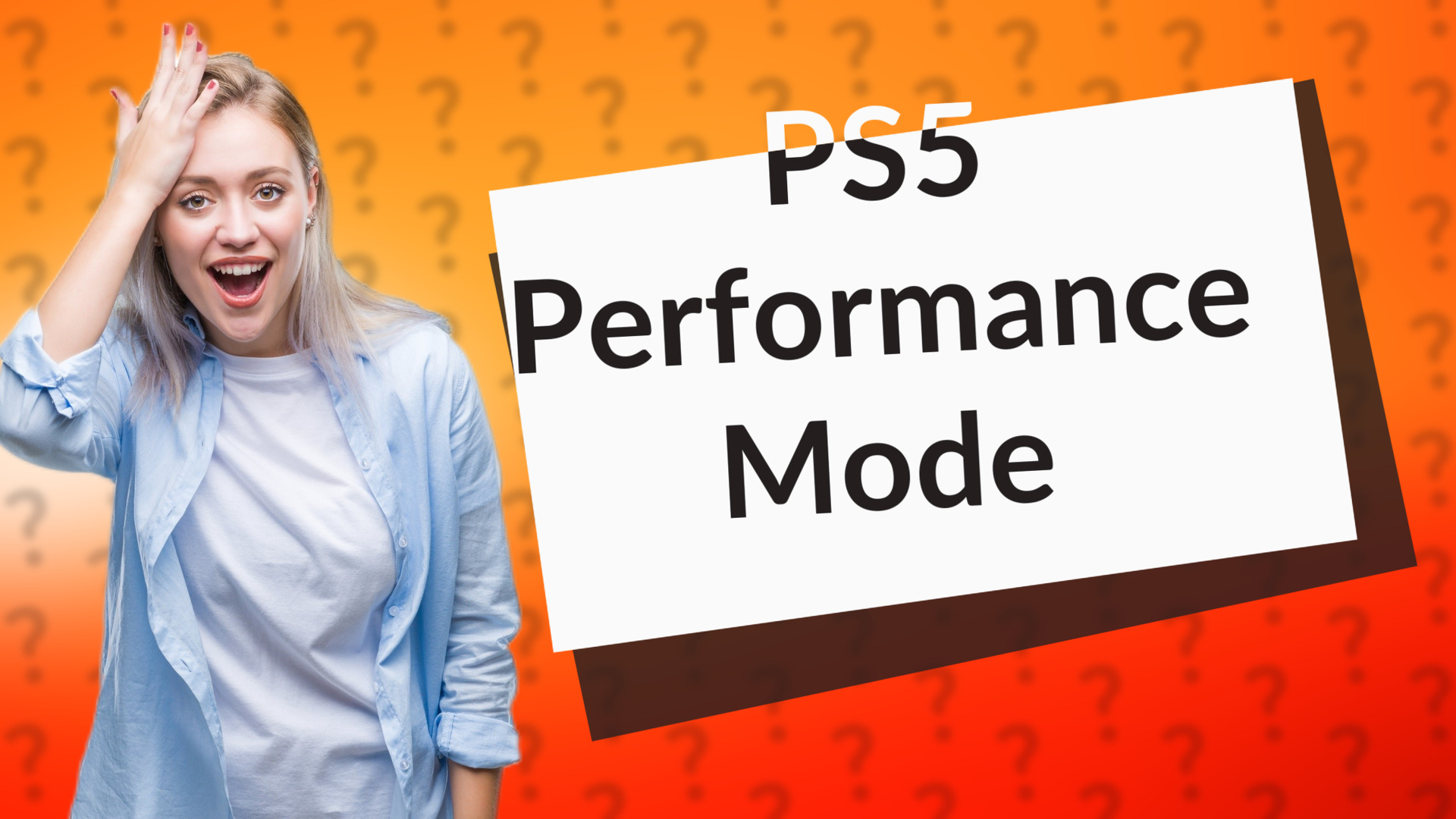 PS5 Performance Mode