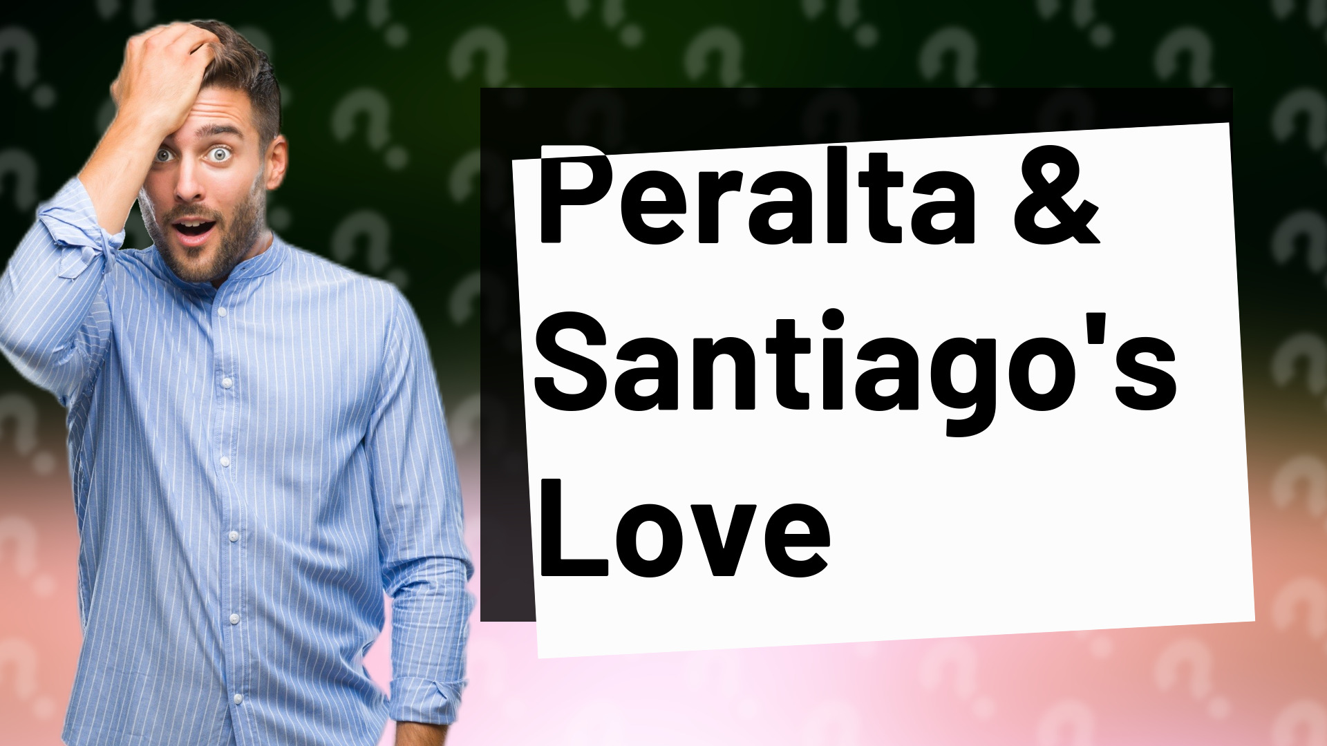 Peralta & Santiago's Love