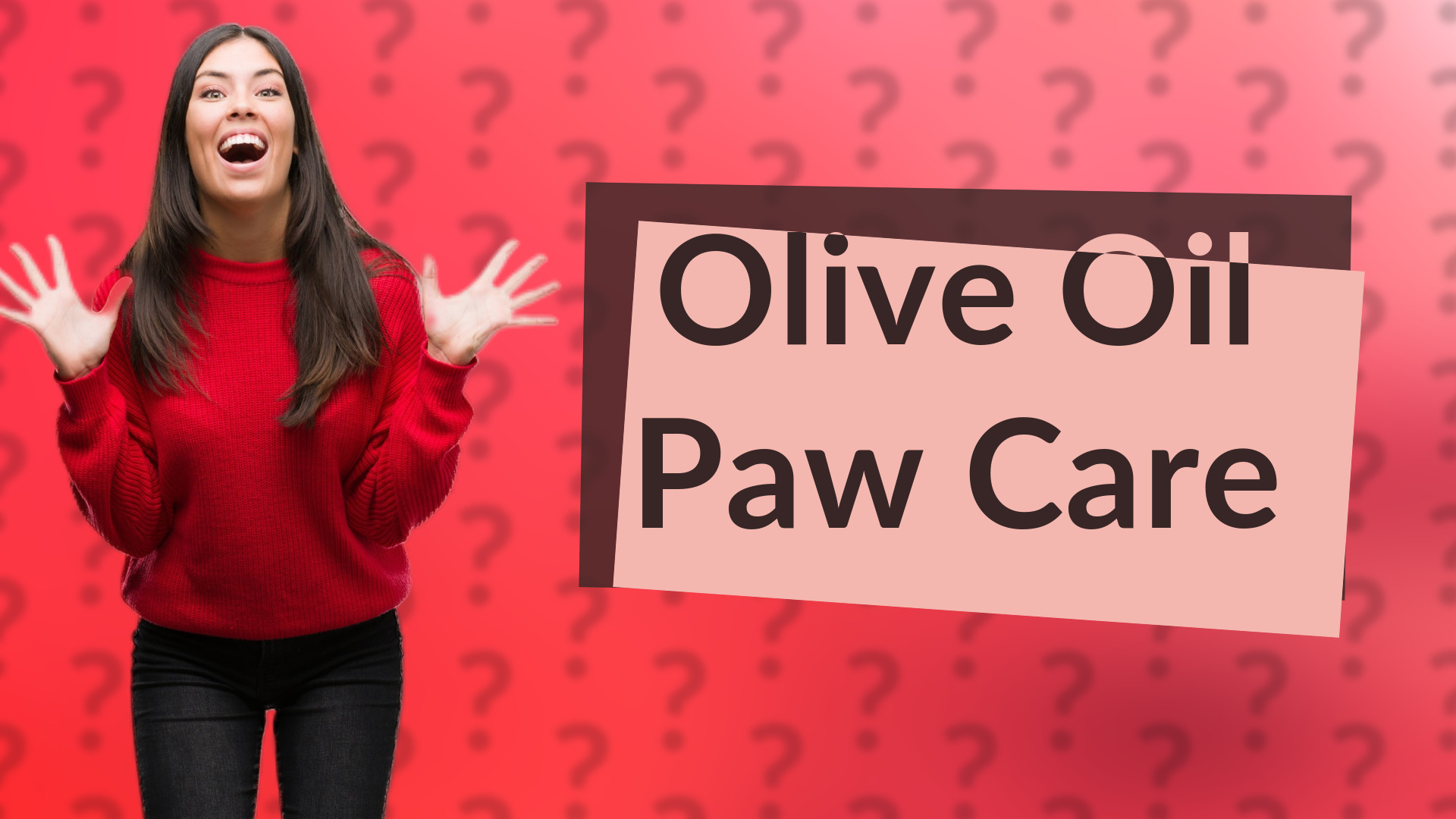Olive Oil Paw Care