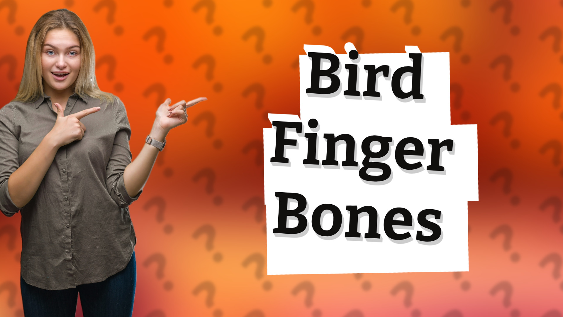 Bird Finger Bones