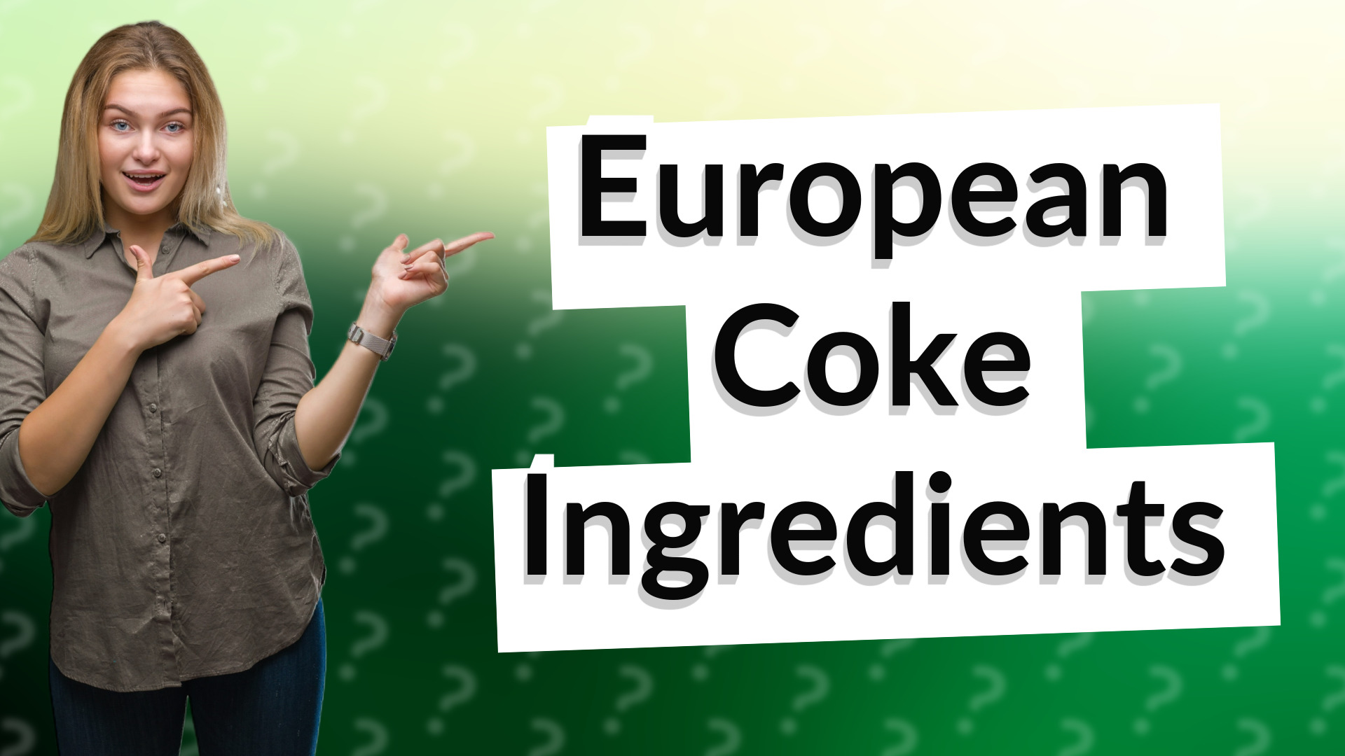 European Coke Ingredients