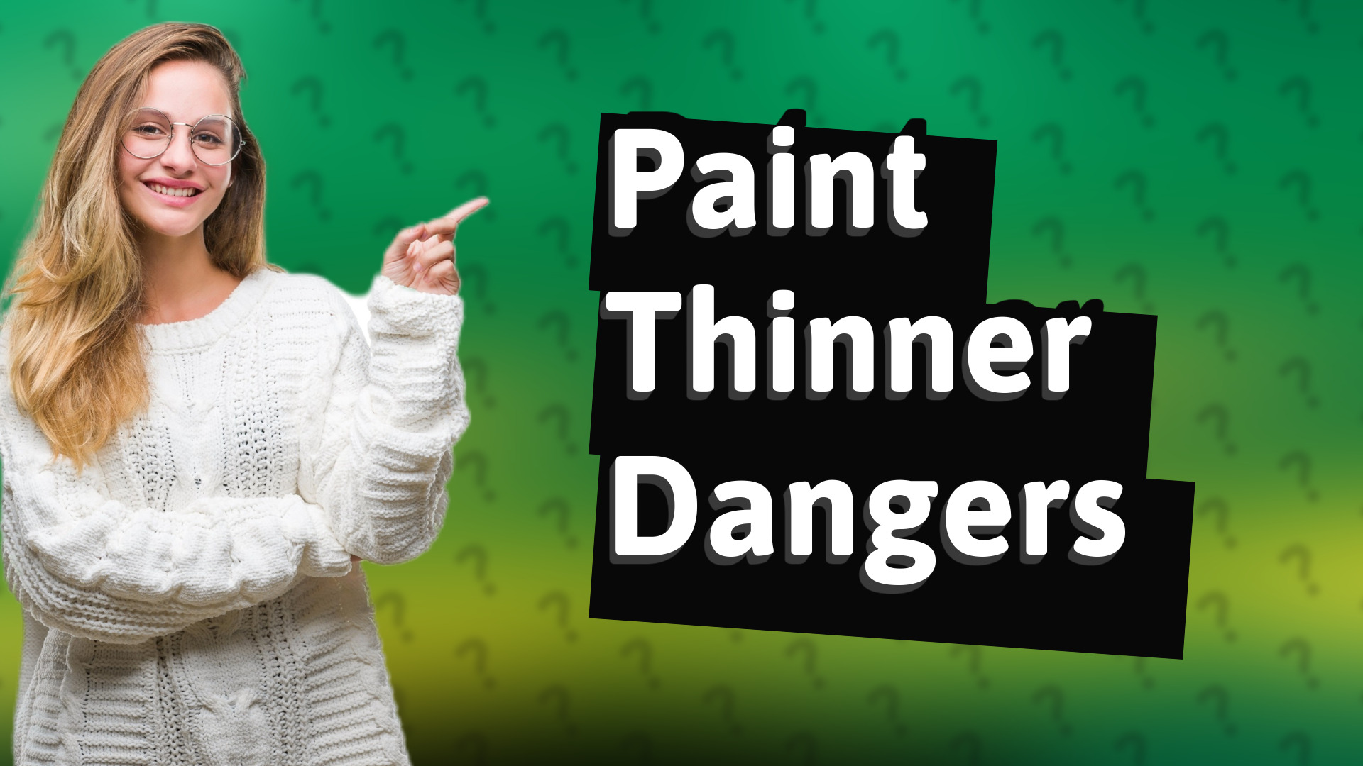Paint Thinner Dangers