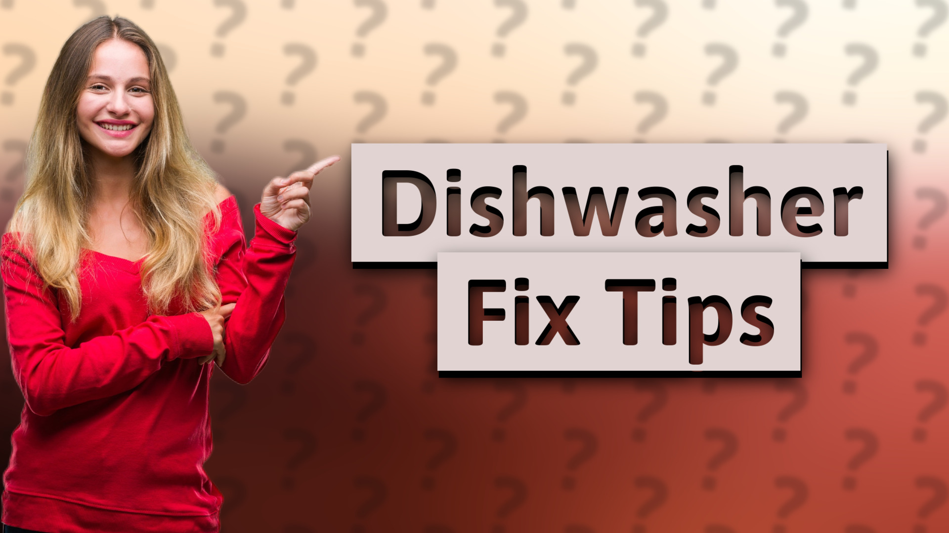 Dishwasher Fix Tips