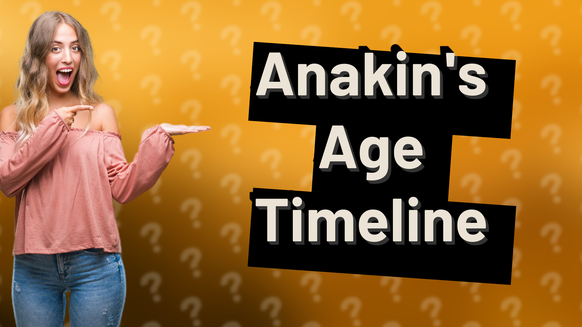 Anakin's Age Timeline